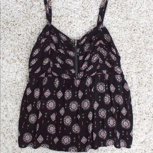 Torrid | babydoll tank black size 0
